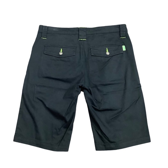 Women's Orage 5 S Small Shorts Black Bermuda Chino Khakis Stretch Skateboard - Picture 4 of 10